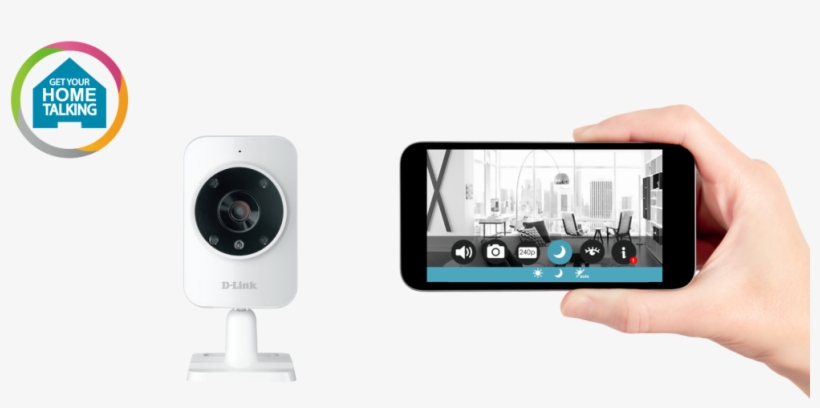 A Camera System That Allows Users To Monitor Their - D-link Dcs-935lh Mydlink Home Hd Wi-fi Camera Netzwerk, transparent png