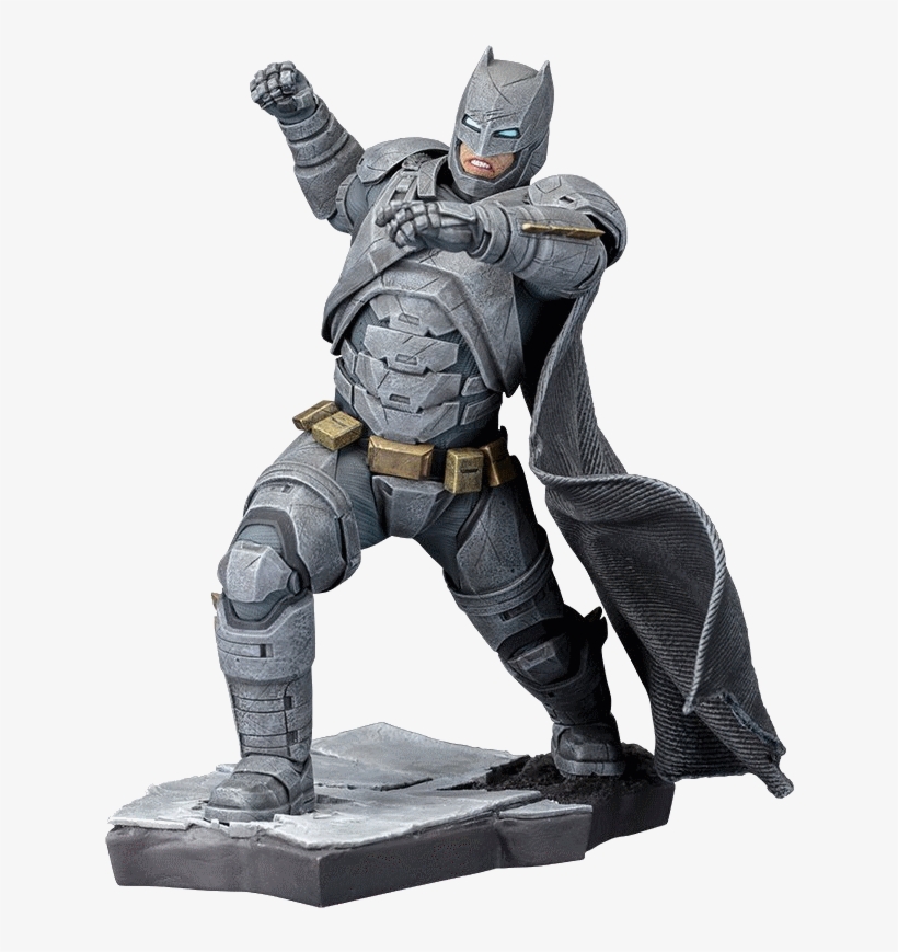 Superman Dawn Of Justice Questa Statuetta Di Batman - Bvs Armored Batman Statue, transparent png