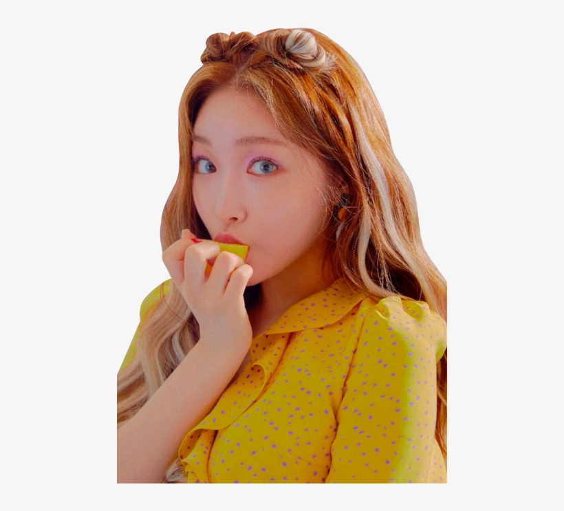 Chung Ha Blooming Blue, transparent png