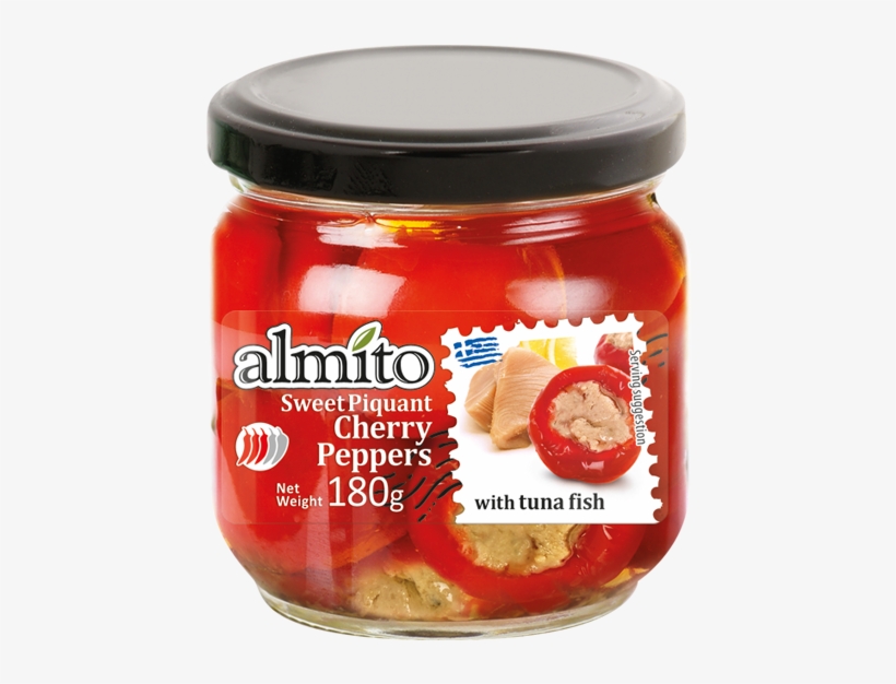 Sweet Piquant Cherry Peppers With Tuna Fish - Pimiento, transparent png