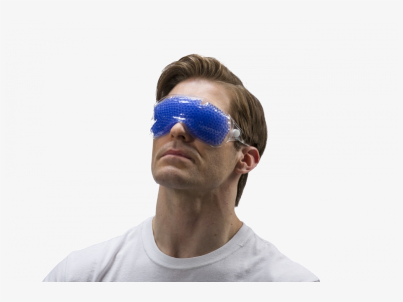 Therapearl Eye-ssential Mask In Use - Therapearl, transparent png