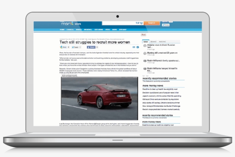 In-article Video Ads - Ford Mustang, transparent png
