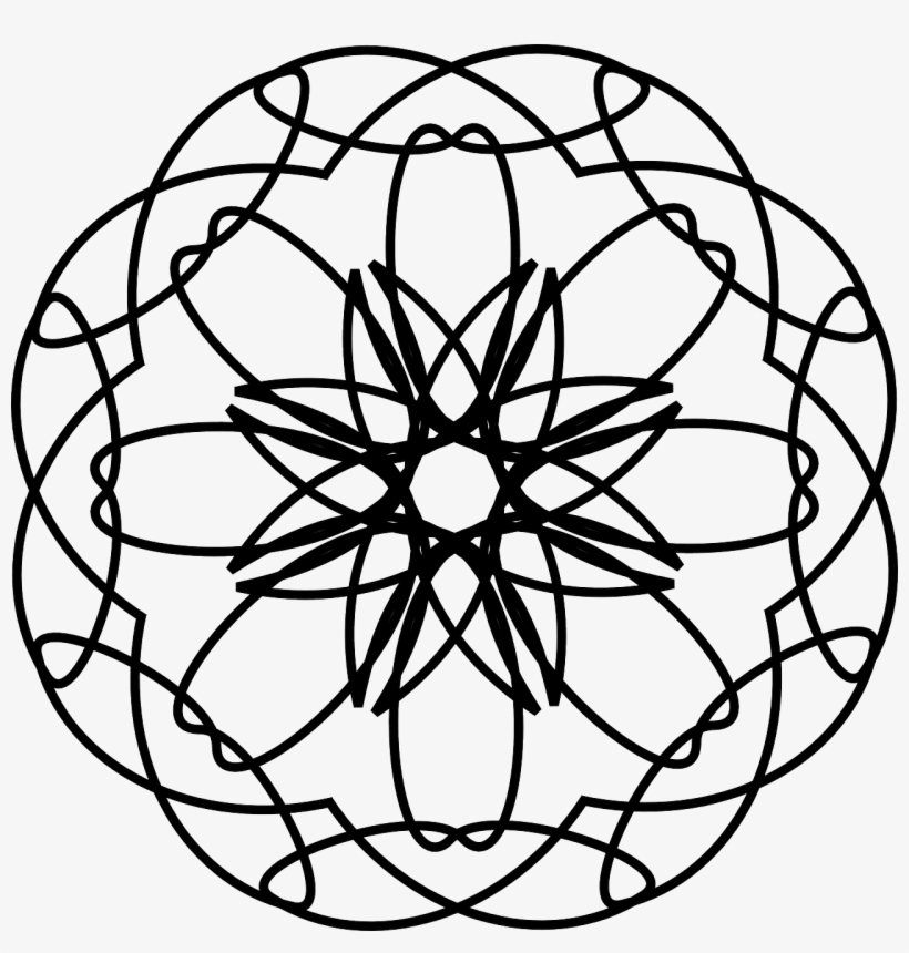 Ornament Round Decorative - Round Ornament Png, transparent png
