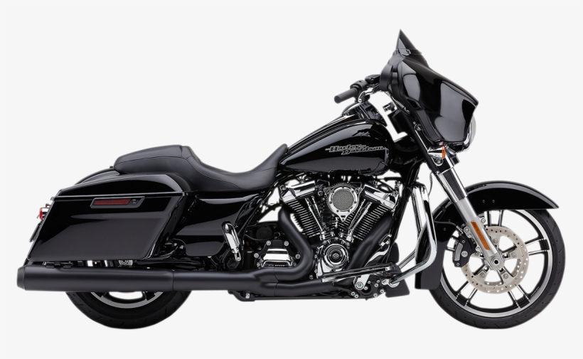 Cobra El Diablo 2 Into 1 Exhaust For '17-up Harley - Street Glide 2018 Special Black, transparent png