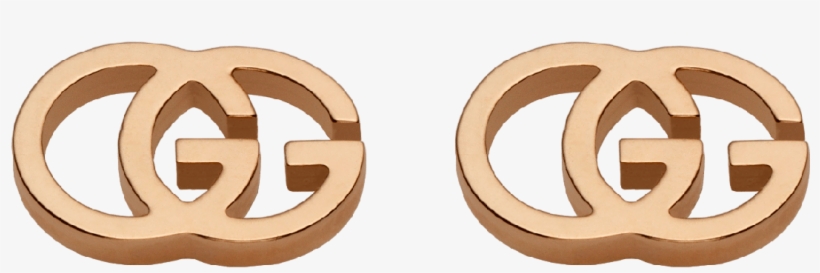 Gucci Running G Gucci Earrings Gold Beautiful Earring - Gucci Rose Gold Earrings, transparent png