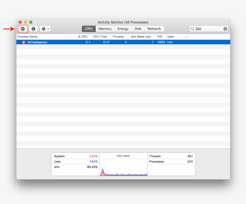 Idrive App - High Sierra Cpu Usage, transparent png