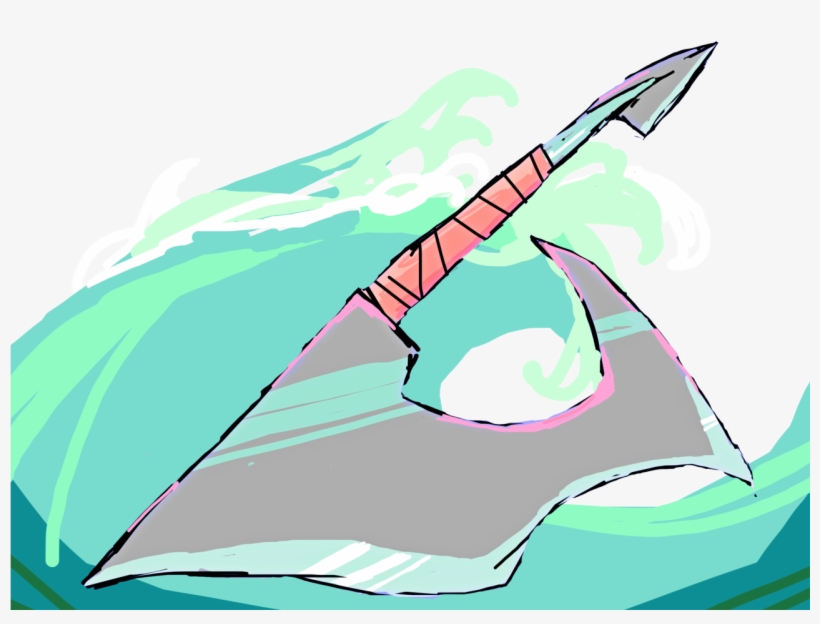 Weapon Design Is This A Sword Or Like An Overgrown - Umbrella, transparent png