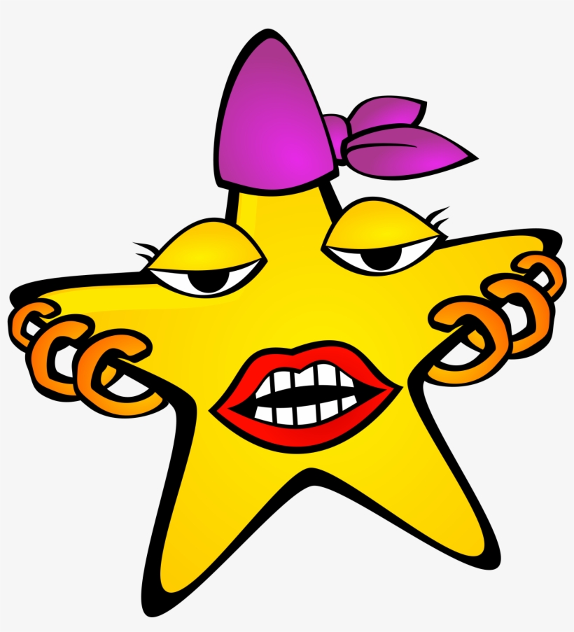 Medium Image - Punk Rock Yellow Star 1 25 Magnet, transparent png