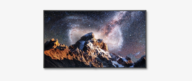 75" Ultra High Definition Professional Display - Nec Display Ultra High Definition Professional Display, transparent png
