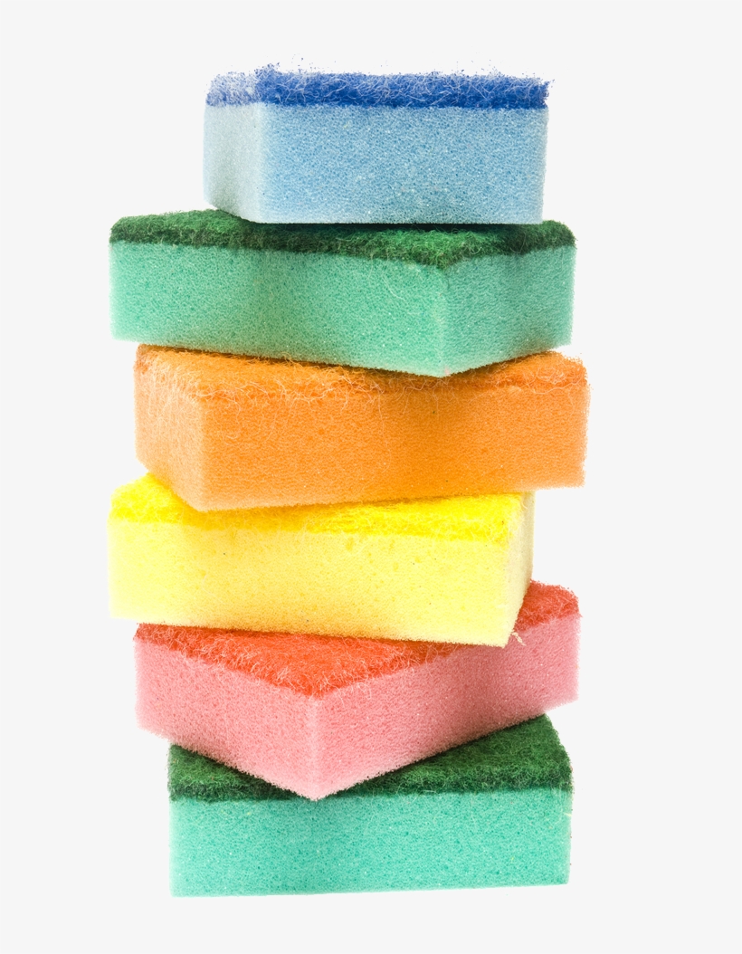 Cleaning Sponge Png - Dish Sponge Transparent, transparent png