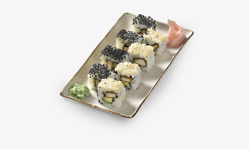 Chicken Katsu Roll - Sushi, transparent png