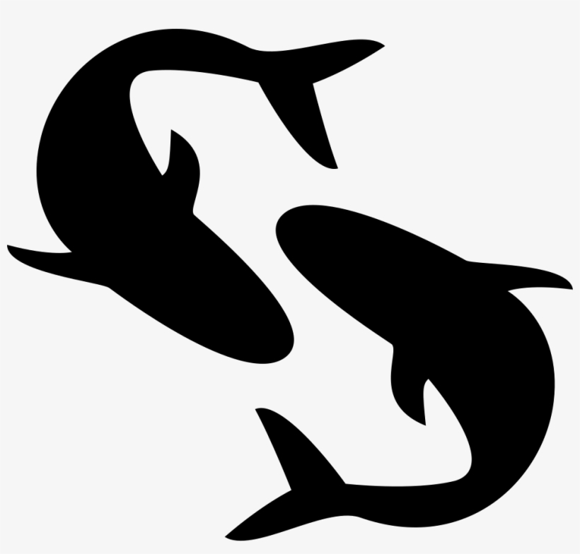 Pisces Astrological Sign Symbol Of Two Fishes Comments - Pisces Icon, transparent png