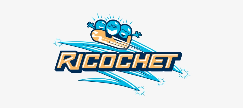 Ricochet Carowinds Logo, transparent png