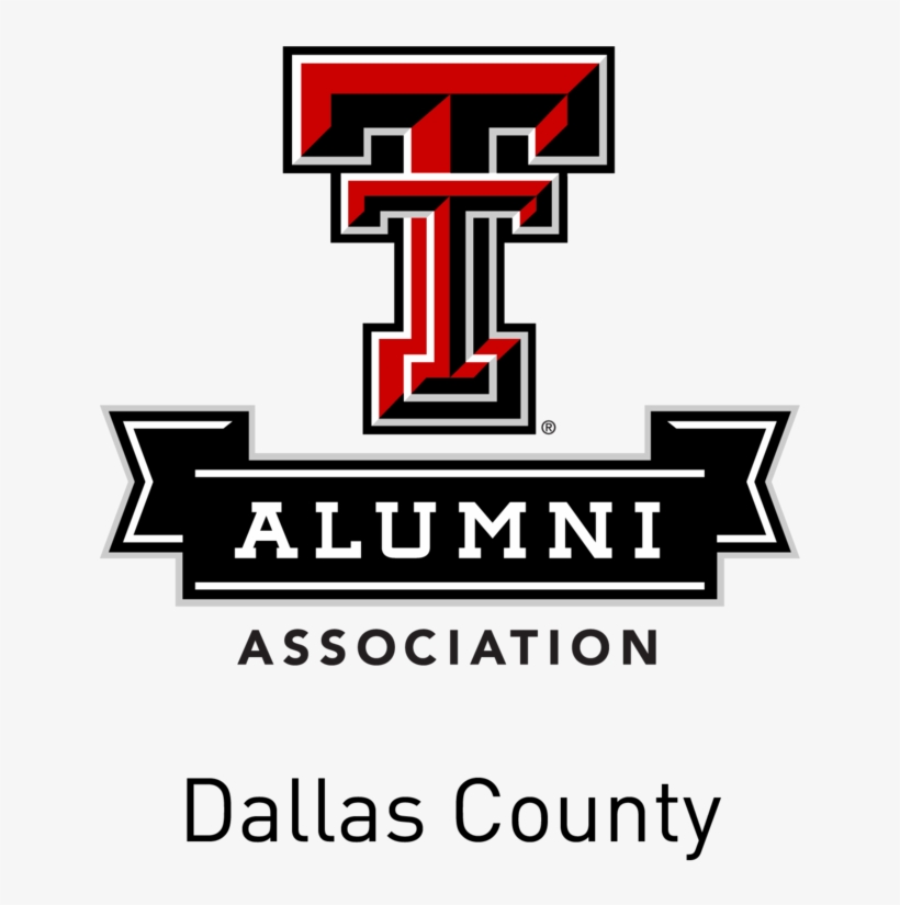 Ttaa Dallascounty Chapter Logo V Rgb - Texas Tech Red Raiders White Parking Only Sign, transparent png