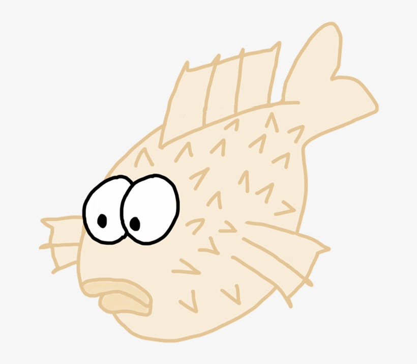 Shark Like Fish Drawing - Drawing, transparent png