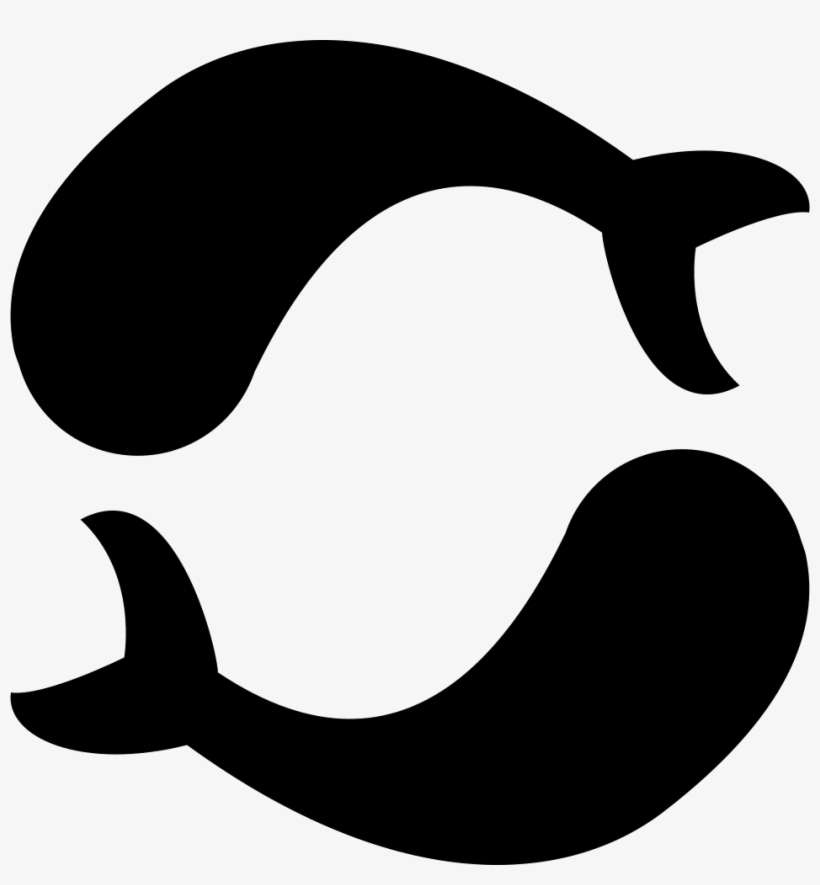 Pisces Fishes Shapes Sign Comments - Fish, transparent png