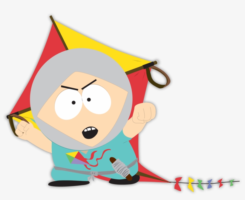 Human Kite Render - South Park The Fractured But Whole Human Kite, transparent png