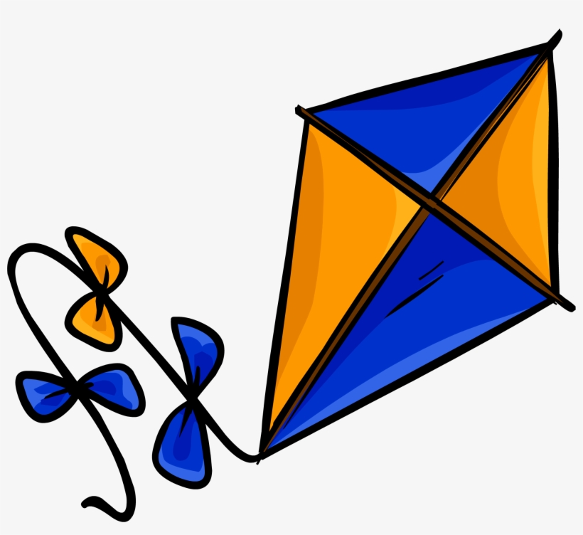 Free Kite Png - Club Penguin Kite, transparent png