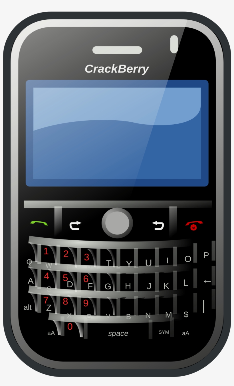 Open - Blackberry 2000, transparent png