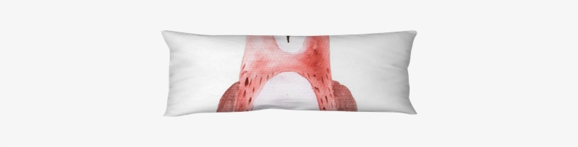 Bear Woodland Animals Watercolor Hand-painted Illustratioin - Cushion, transparent png