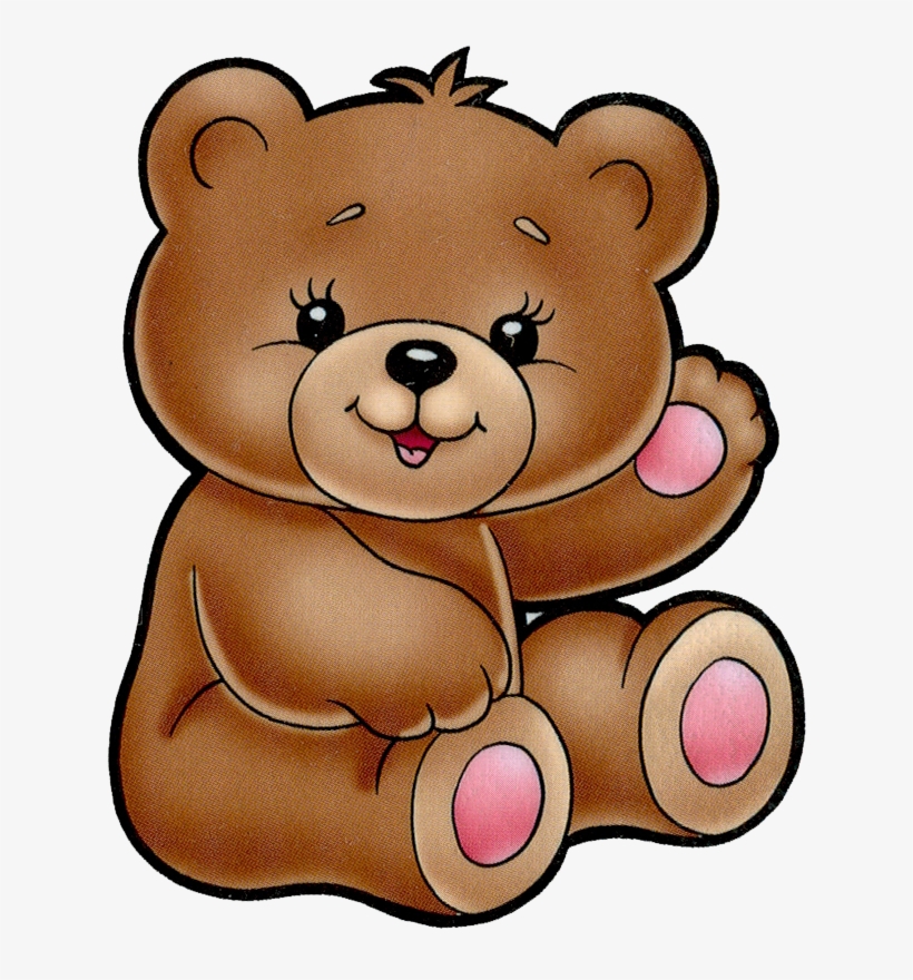 Brown Bear Clipart - Oso De Peluche Dibujo, transparent png