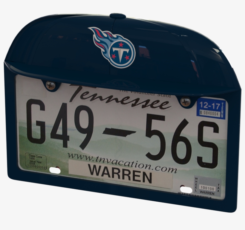 Tennessee Titans Baseball Cap Frame - Tennessee Titans Headrest Covers By Hall Of Fame Memorabilia, transparent png