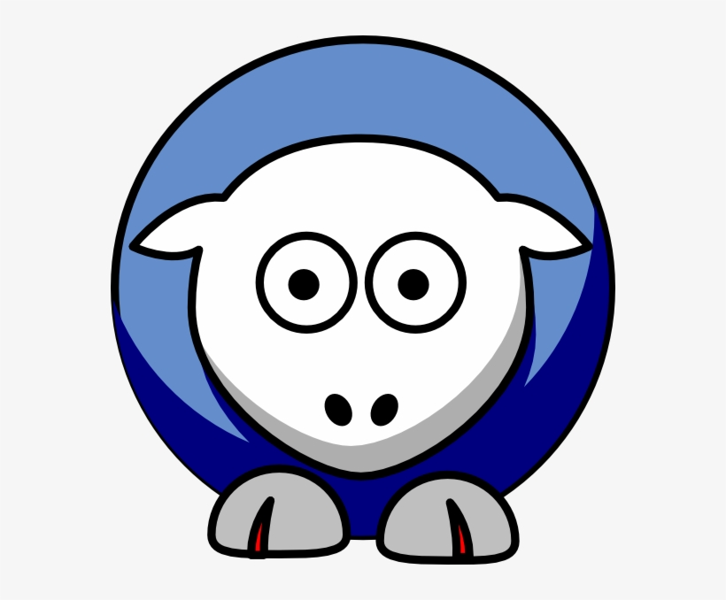 Sheep 4 Toned Tennessee Titans Colors Svg Clip Arts, transparent png