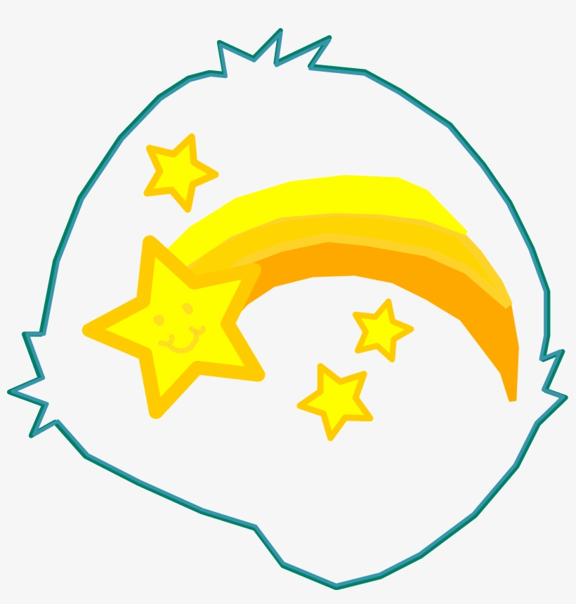 Cheer Bear - Wish Bear Belly Badge, transparent png
