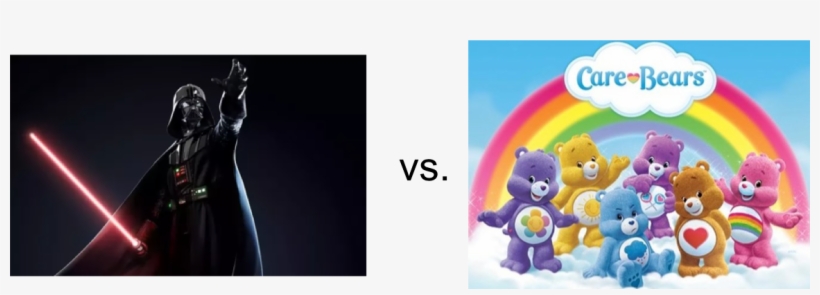 Darth Vader Versus The Care Bears A Lesson In Negotiating - Care Bears Hd, transparent png
