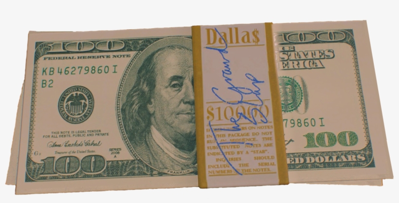 Icetech$upport's Hd Money And Loot V1 - 100 Dollar Bill, transparent png