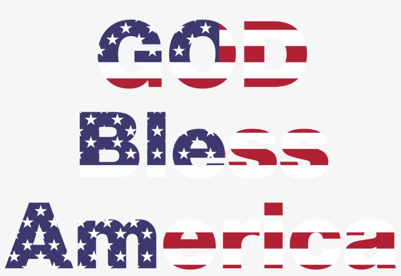 This Free Icons Png Design Of God Bless America, transparent png