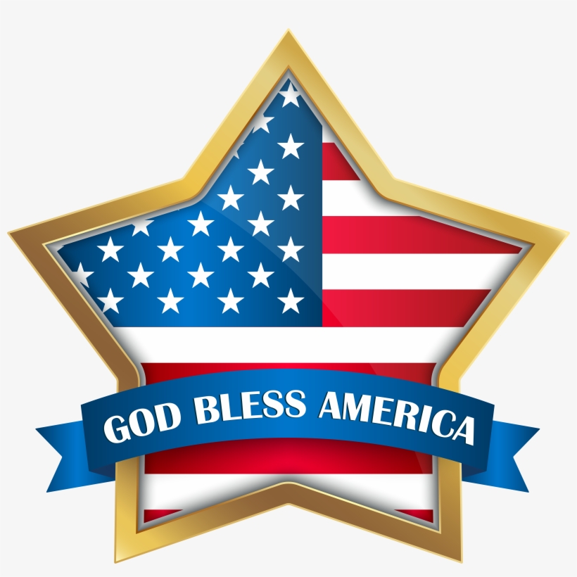 God Bless America Png, transparent png