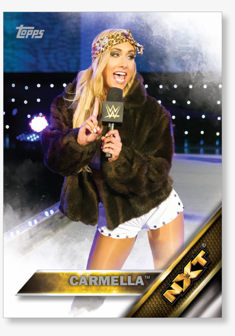 Wwe Cards Carmella, transparent png