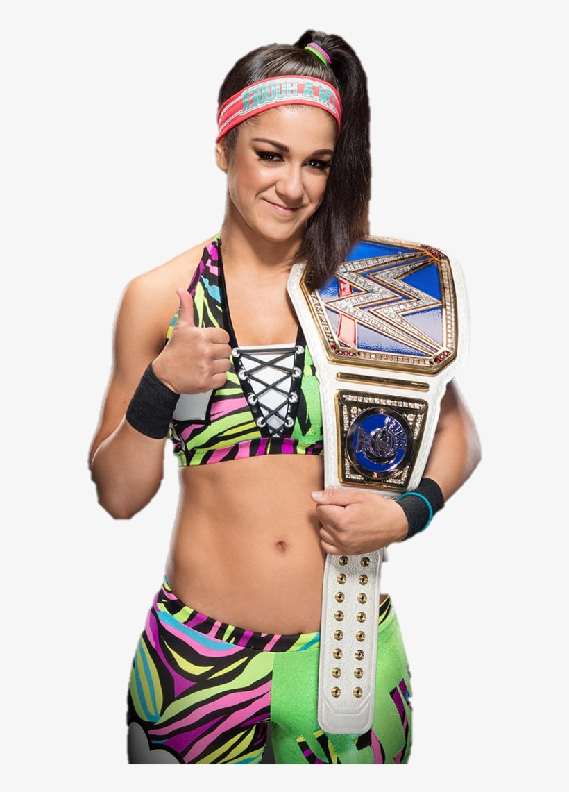 Bayley & Carmella - Bayley Women's Champion Png, transparent png