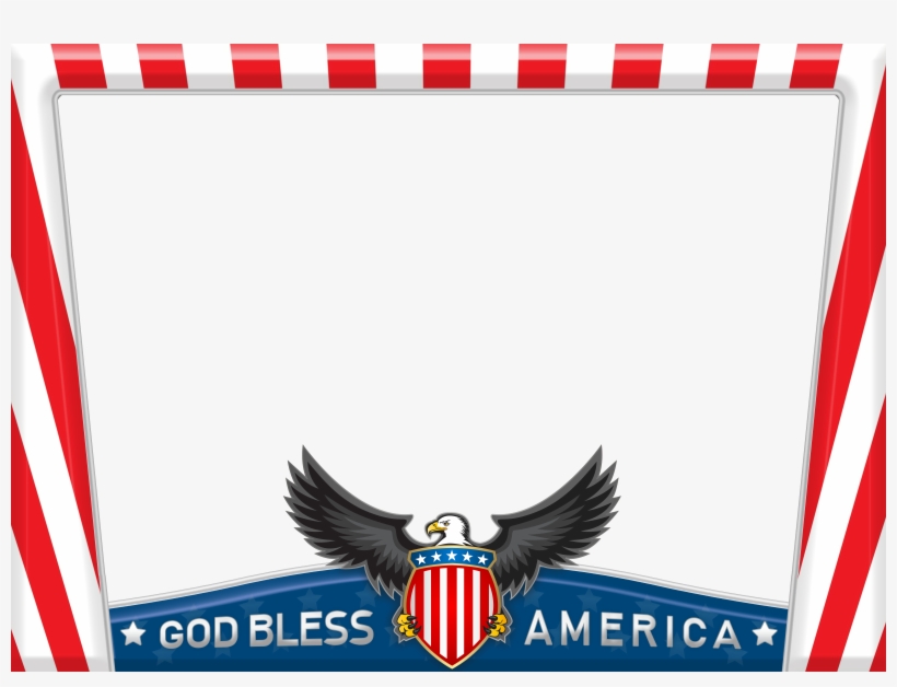 God Bless America Png, transparent png