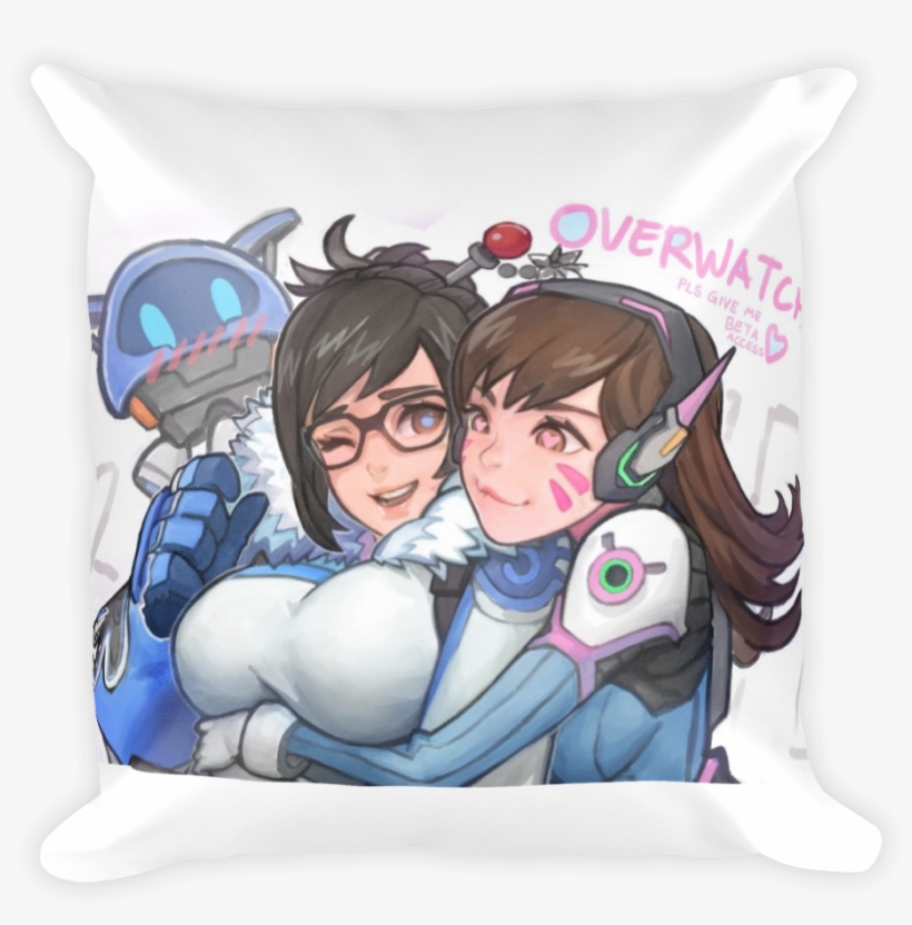 Mei And D - Overwatch Tracer D.va Widowmaker Mei Symmetra Mercy, transparent png
