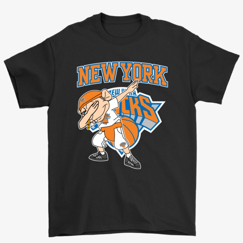 New York Knicks Jeffy Dabbing Super Mario Logan Basketball - Board Game Shirts, transparent png