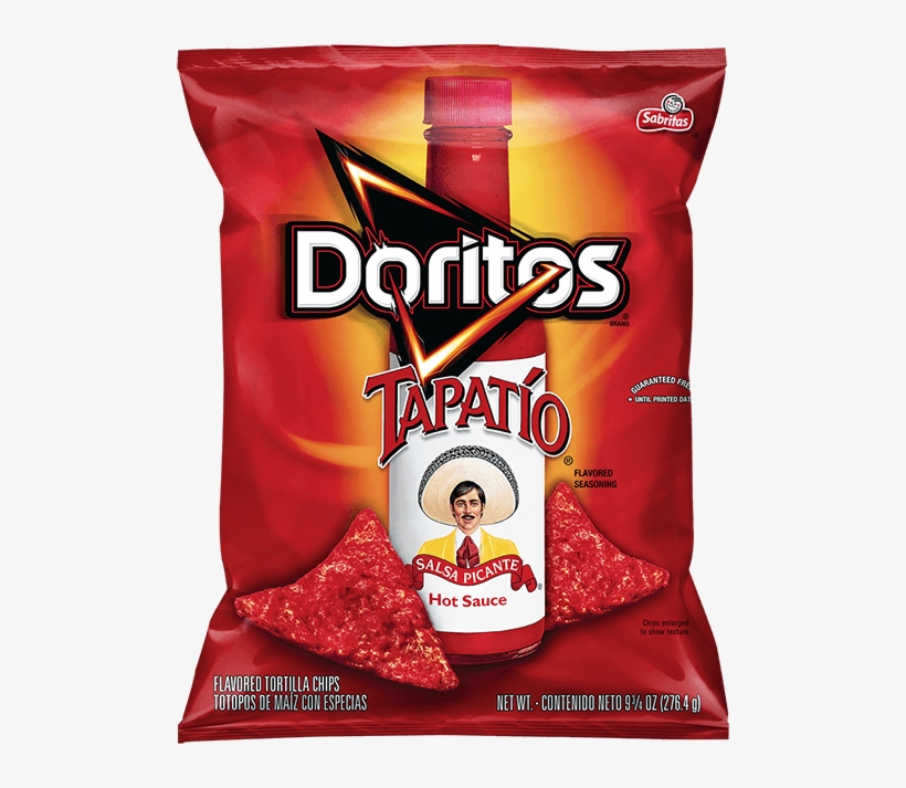 Doritos® Tapatio® Flavored Tortilla Chips - Tapatio Doritos, transparent png