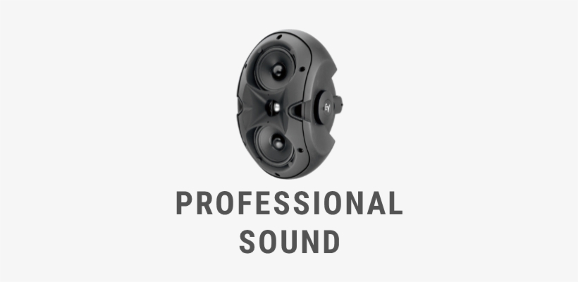 Pro Sound Simple - Ev Evid 4.2 T Speaker System Bk, transparent png