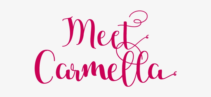Meet-carmella - Calligraphy, transparent png