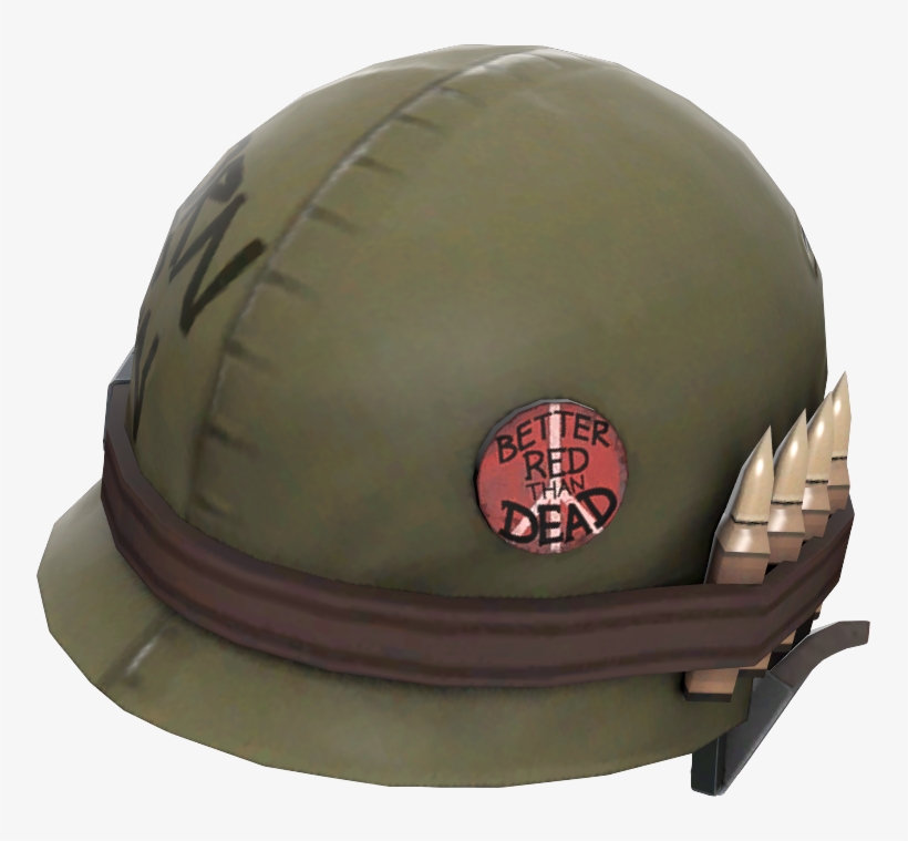 Vietnam War Helmet Png Picture Free Download - Fortunate Son Tf2, transparent png
