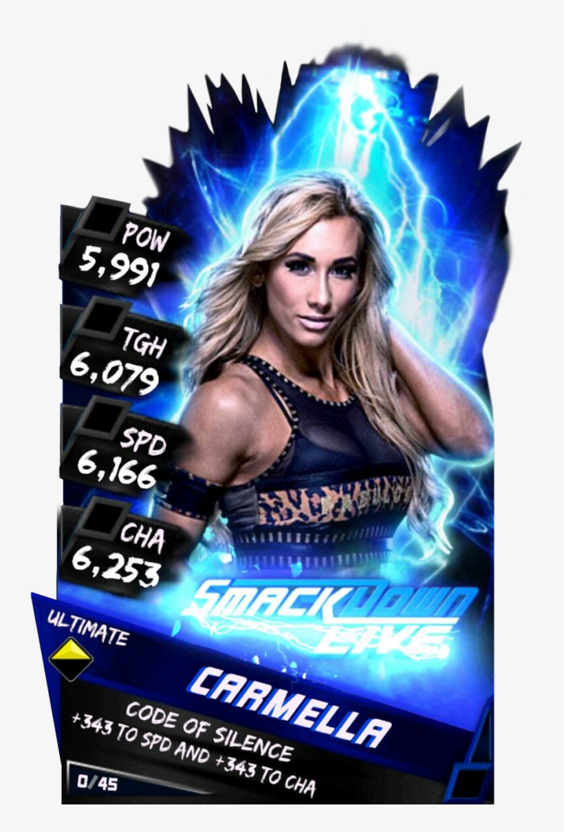 Carmella S3 14 Wrestlemania33 Supercard Carmella S3 - Wwe Supercard Carmella Ultimate, transparent png