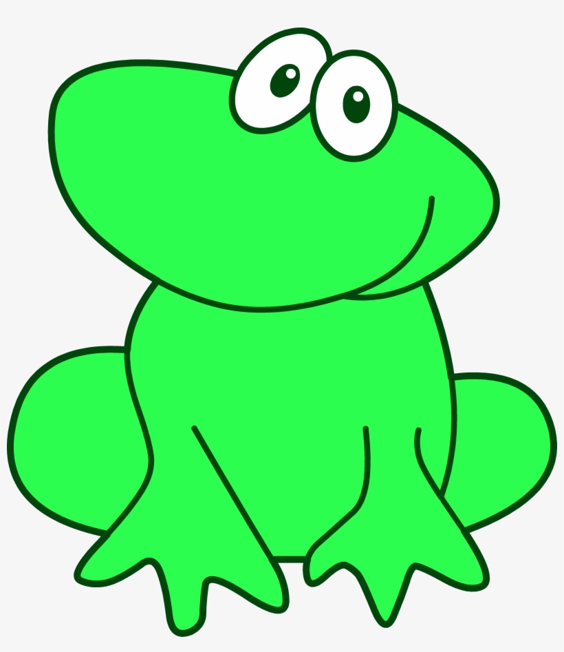 Green And Teal Clipart - Frog Sweet Clipart, transparent png