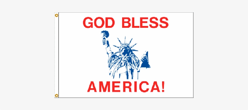 God Bless America Li - Online Stores 3ft X 5ft Decorative Flag - God Bless, transparent png