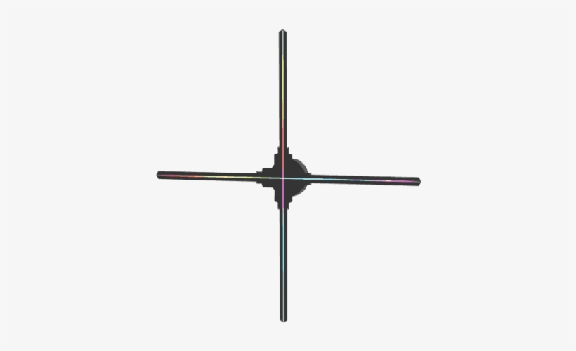 Hologram 3d Led Display 100cm - Dsee 100, transparent png