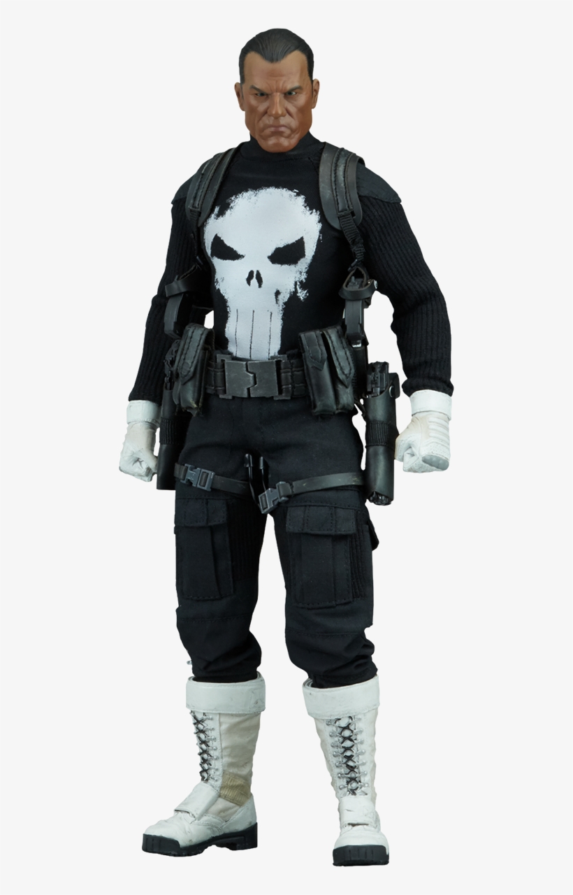 The Punisher Sixth Scale Figure Https - Action Figure, transparent png