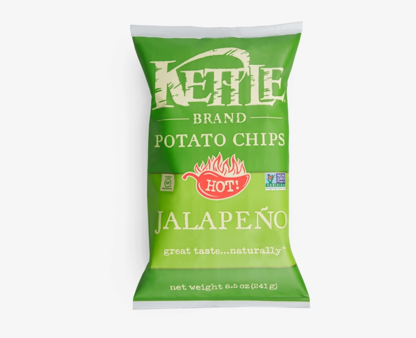 Jalapeno Potato Chips - Kettle Brand Jalapeno Chips, transparent png
