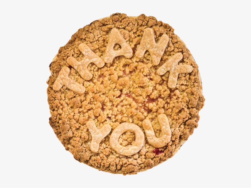 Thank You Pie2 - Thank You In Food Background, transparent png