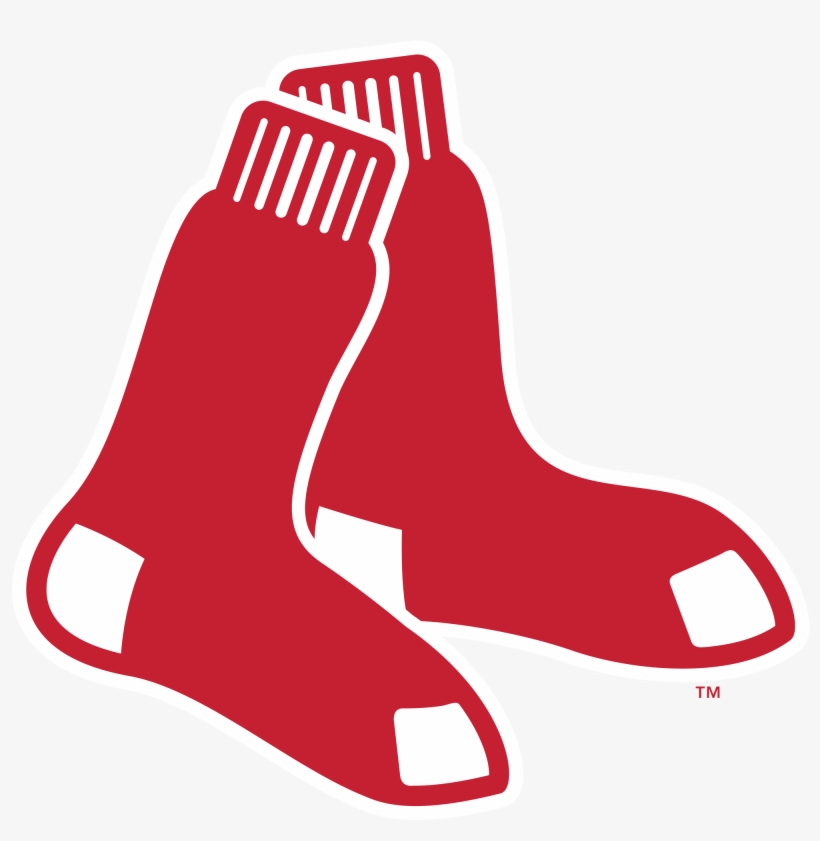 Clip Black And White Boston Red Logo Symbol Meaning - Boston Red Sox Socks Logo, transparent png
