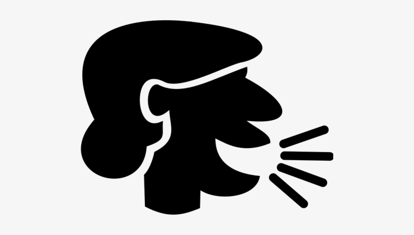 23030 Free Black Woman Silhouette Clip Art Public Domain - Mouth Talking Clip Art, transparent png